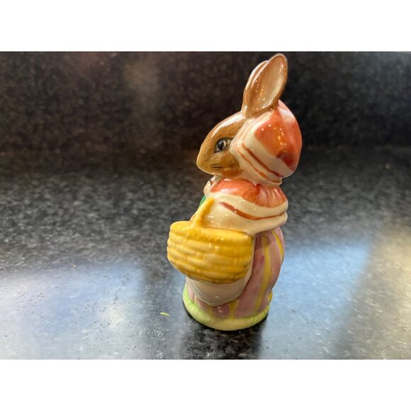 Vintage 1951 Beswick Beatrix Potter Mrs. Rabbit Figurine Made In England - Picture 3 of 9